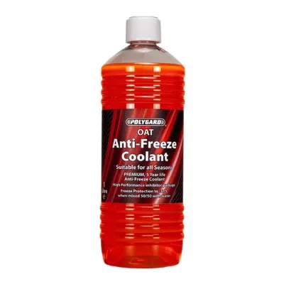 Polygard Red OAT Antifreeze Concentrate - 1 Litre