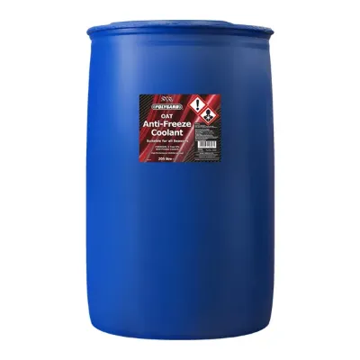 Polygard Red OAT Antifreeze Concentrate - 205 Litre Drum