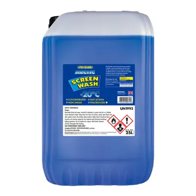 Polygard Screenwash Concentrate -20°C 25 Litre