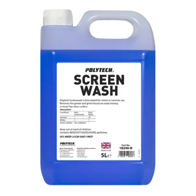 Polytech Screenwash 5 Litre