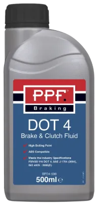 PPF Brake Fluid DOT 4 500ml x 12