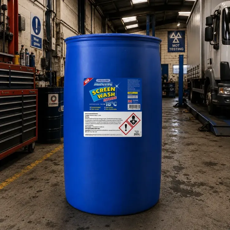 Polygard Arctic Extreme Screenwash -18°C 205 Litre