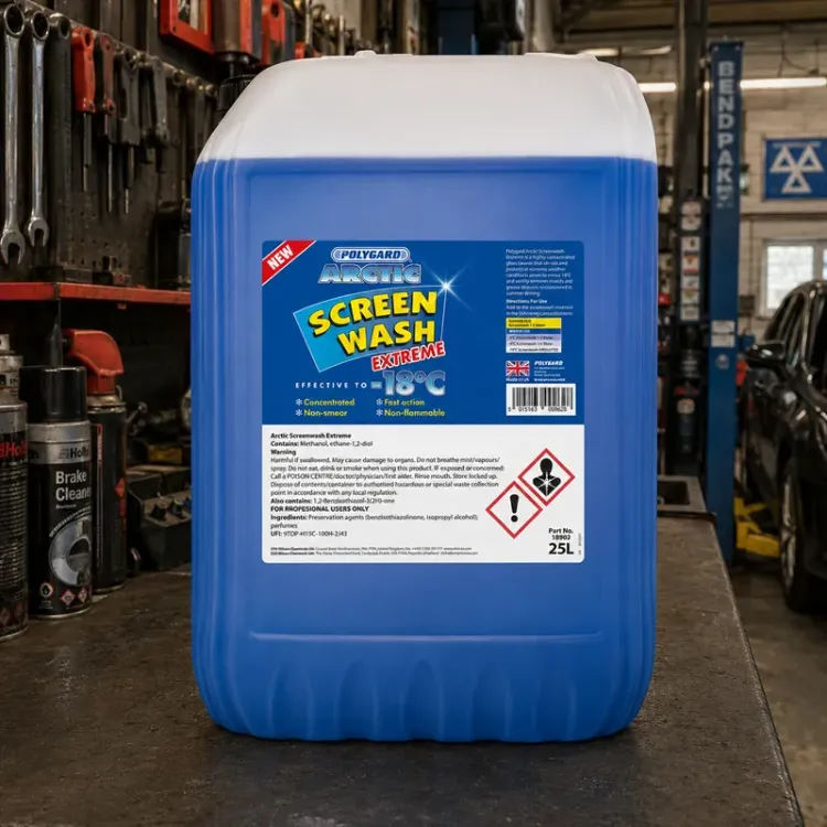 Polygard Arctic Screenwash Extreme -18°C 25 Litre - EURO